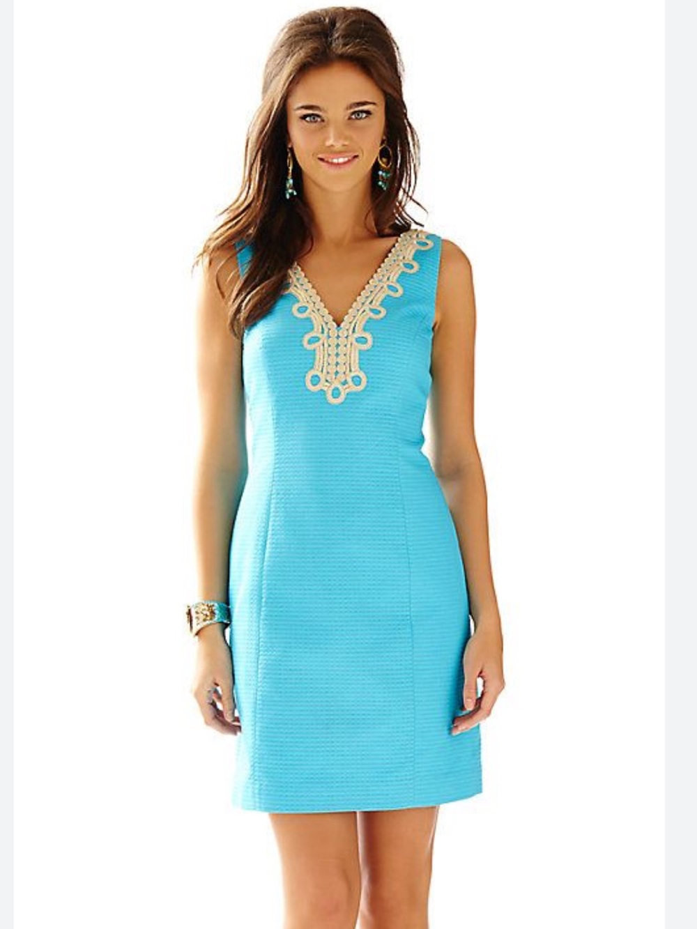 Lilly Pulitzer Janice sheath resort country club preppy dress sz 6